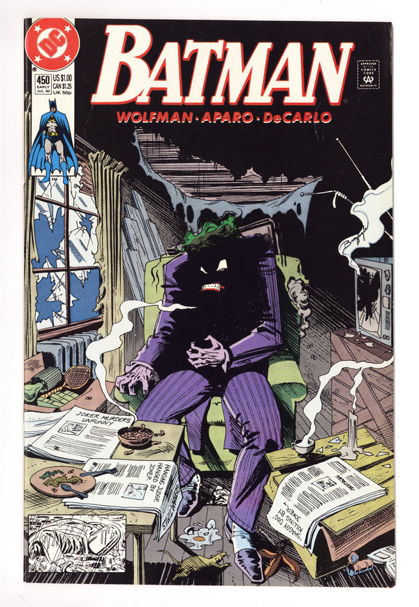 Batman Vol 1 450 Mid Grade (1990)
