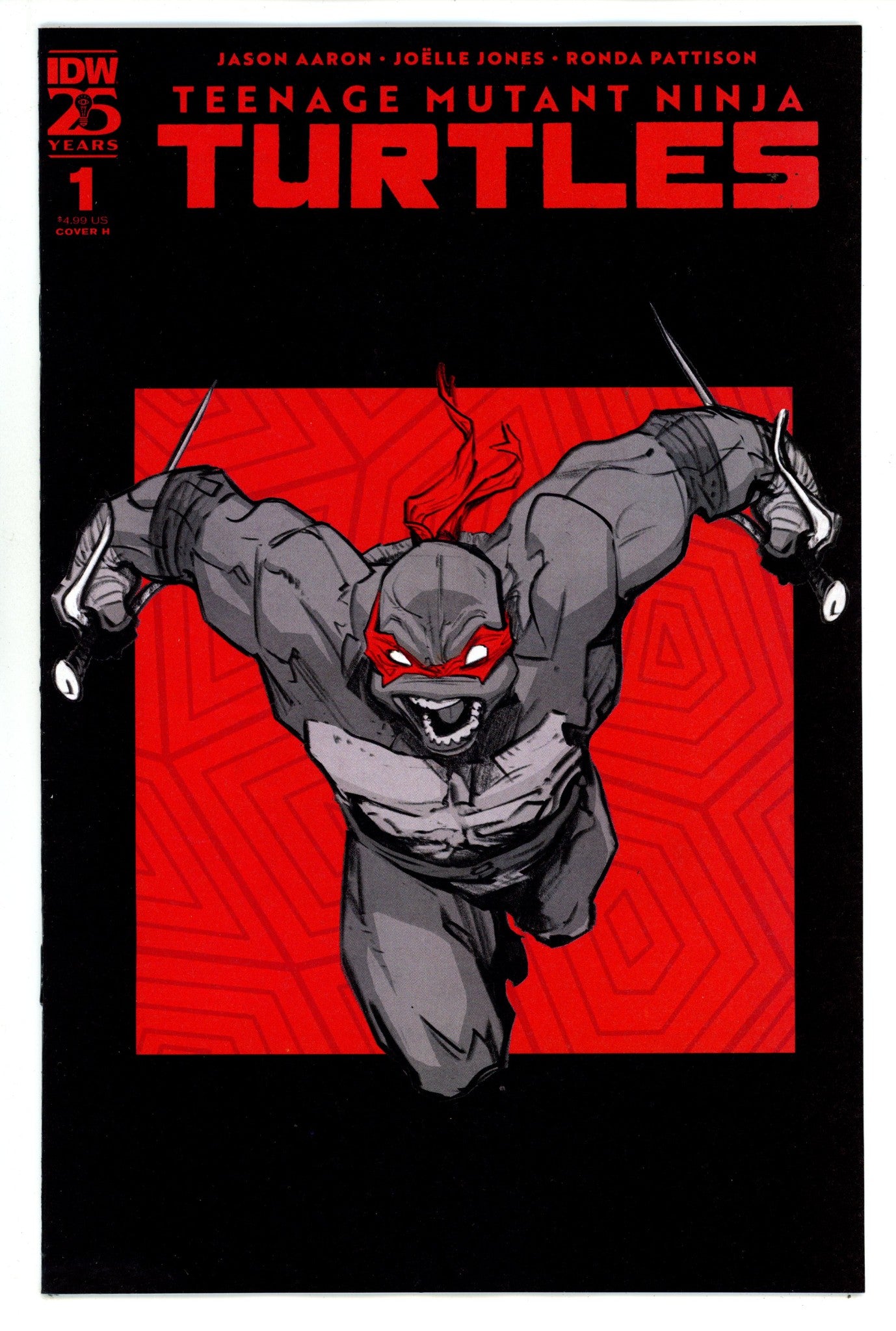 Teenage Mutant Ninja Turtles Vol 6 1 Jones  Variant   (2024)