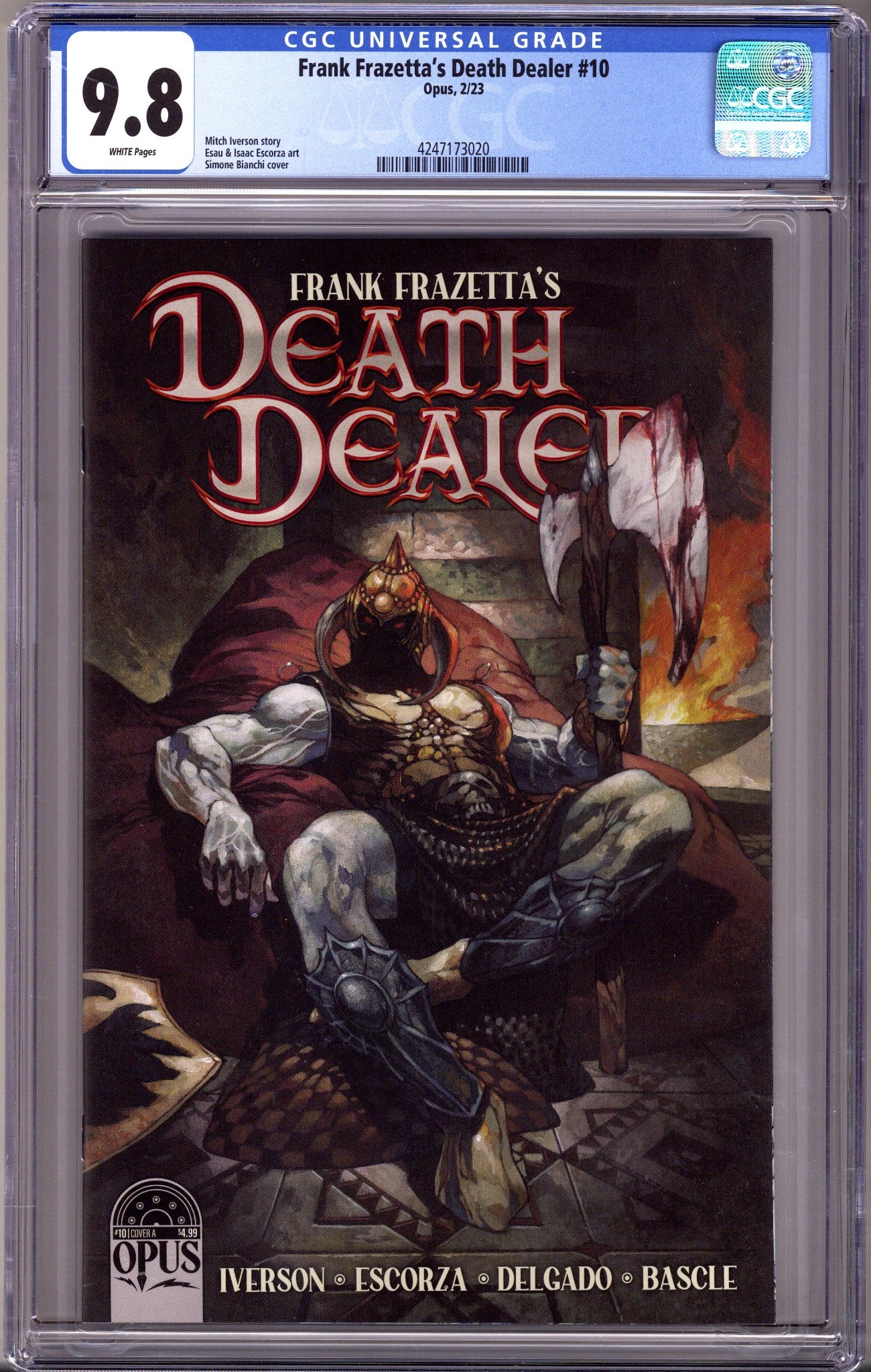 Frank Frazetta's Death Dealer 10 CGC 9.8 (2023)