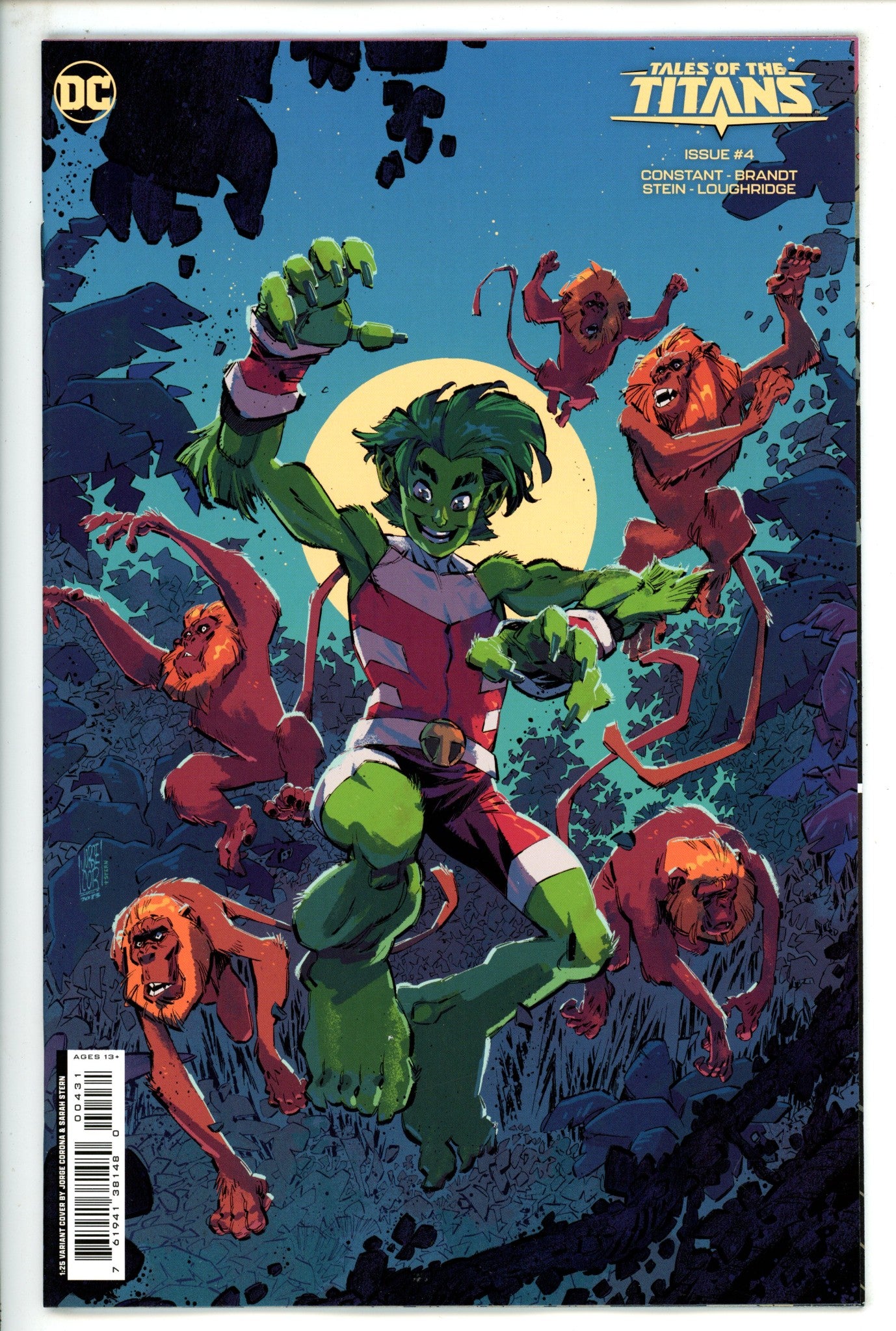 Tales Of The Titans 4 Corona Incentive Variant NM+ (2023)