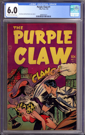 The Purple Claw 1 CGC 6.0 (FN) (1953)