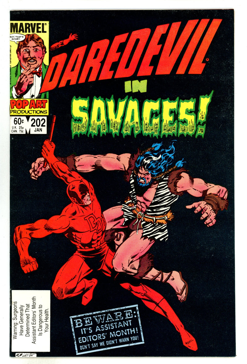 Daredevil Vol 1 202 Mid Grade (1984) 