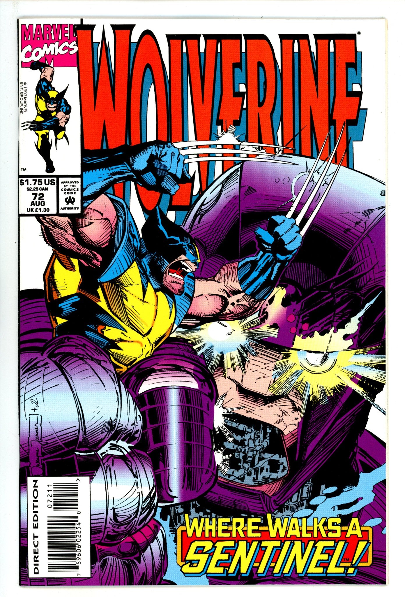 Wolverine Vol 2 72 High Grade (1993) 