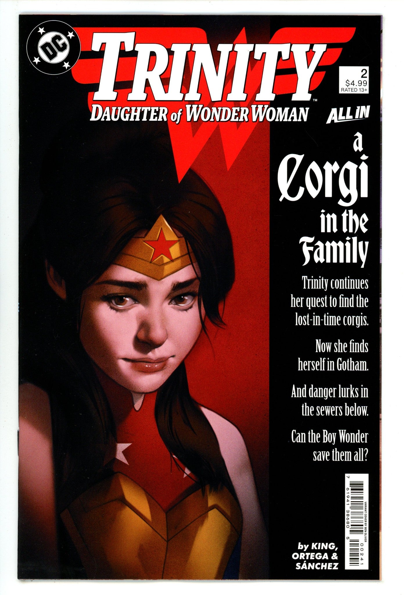 Trinity Daughter Of Wonder Woman 2 Oliver Homage Variant (2025)