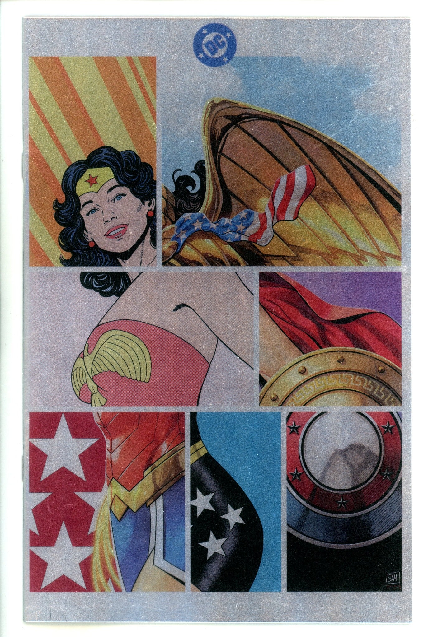 Wonder Woman Uncovered  1 Sampere  Foil Virgin Variant  (1900)