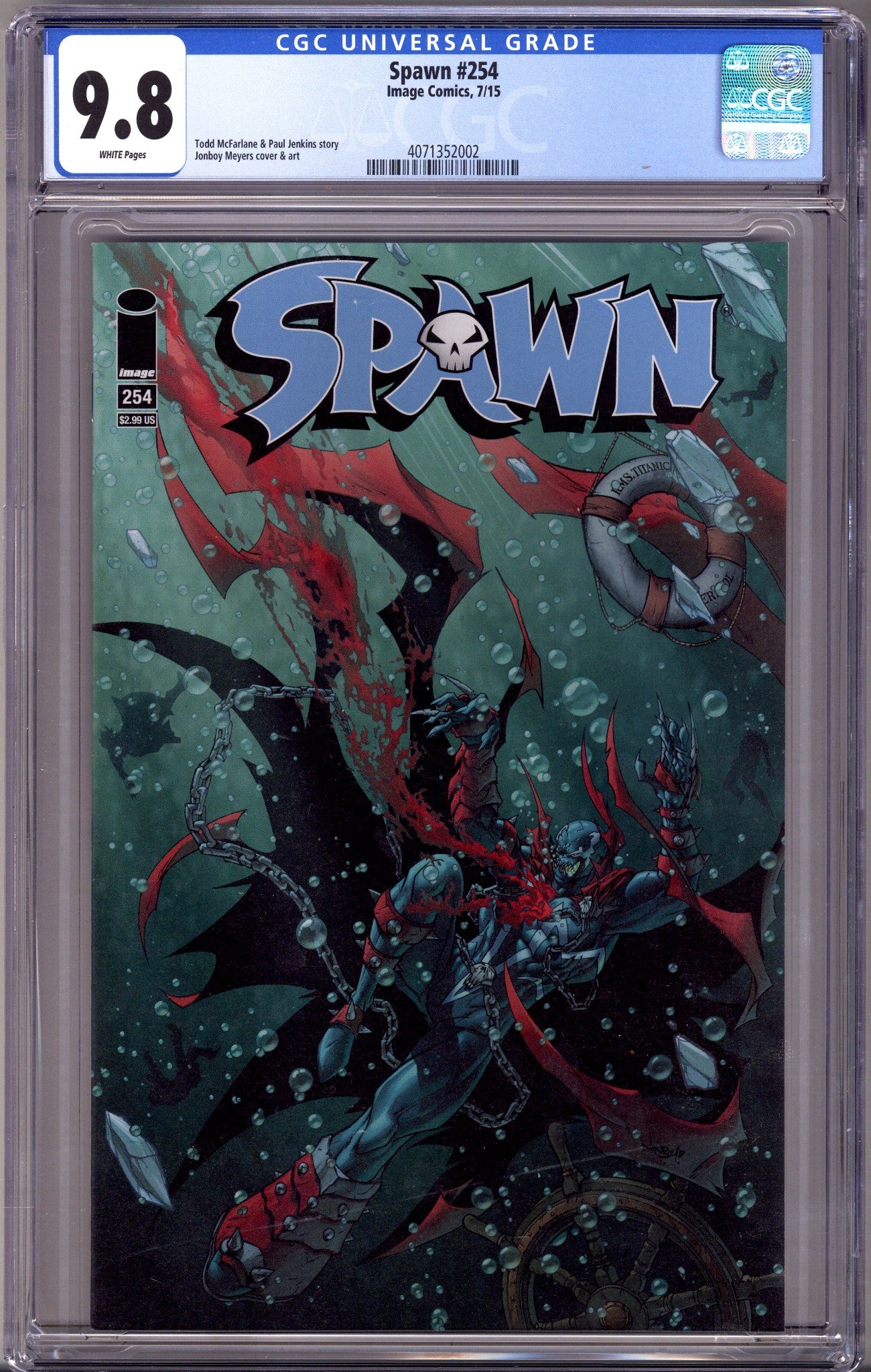 Spawn 254 CGC 9.8 (NM/M) (2015)