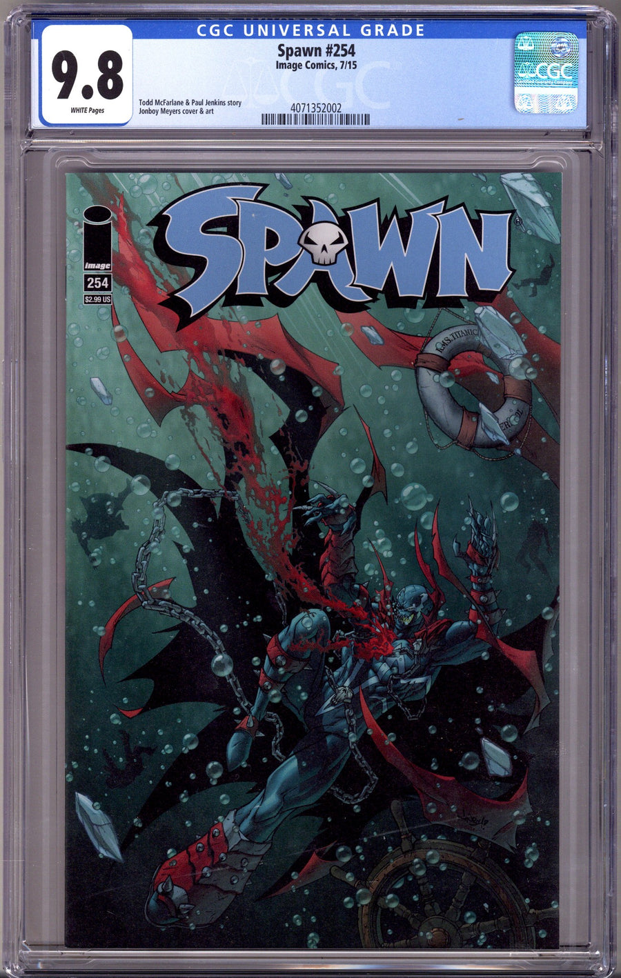 Spawn 254 CGC 9.8 (NM/M) (2015)