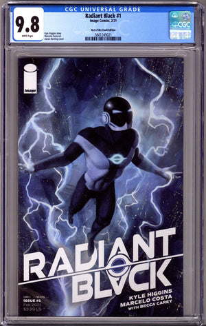 Radiant Black 1 CGC 9.8 (NM/M) (2021) Bartling Exclusive Variant