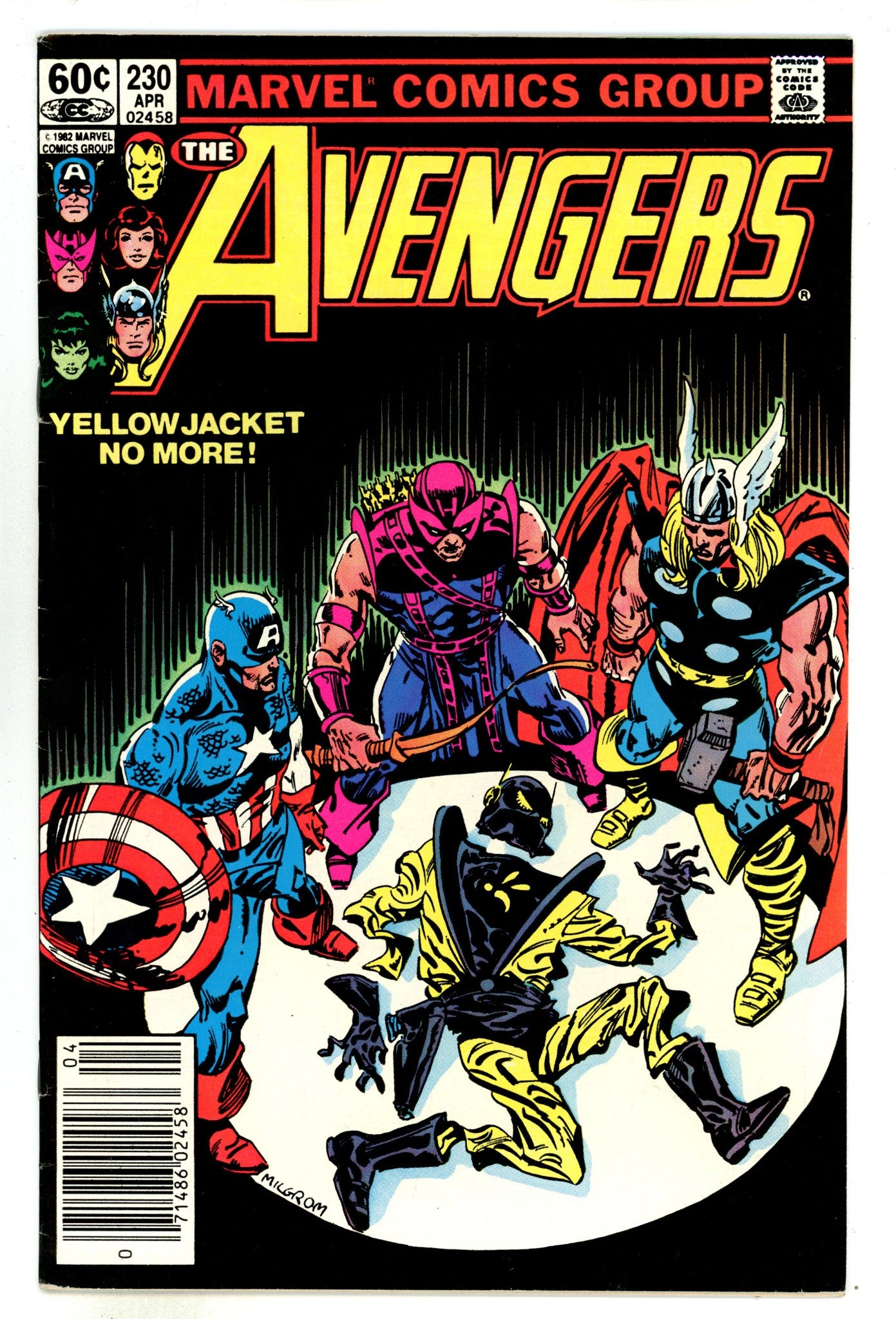 The Avengers Vol 1 230  Mid Grade   (1983)     Newsstand  