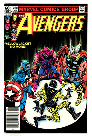 The Avengers Vol 1 230 Mid Grade (1983) Newsstand