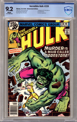 The Incredible Hulk Vol 1 228 CBCS 9.2 (1978)