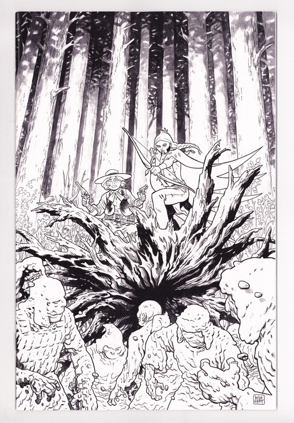 Sixth Gun Battle For The Six 2 Hurtt B&W Virgin Incentives NM- (2025)