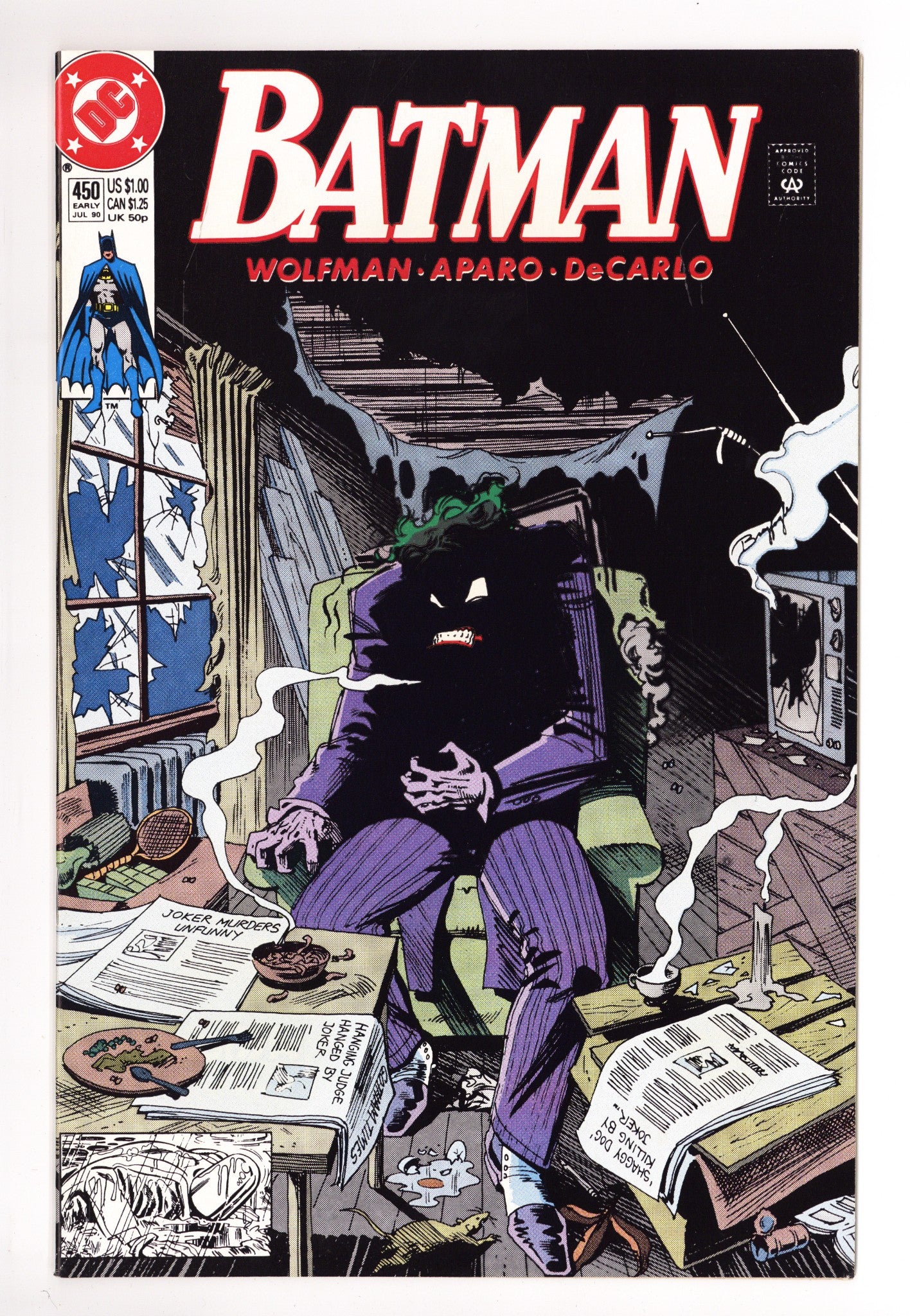 Batman Vol 1 450 High Grade (1990) 