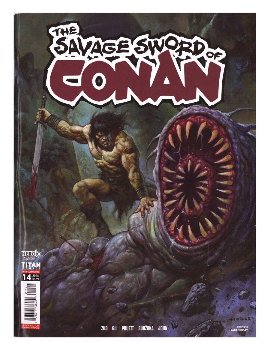 Savage Sword Of Conan 14 Horley Variant (2026)