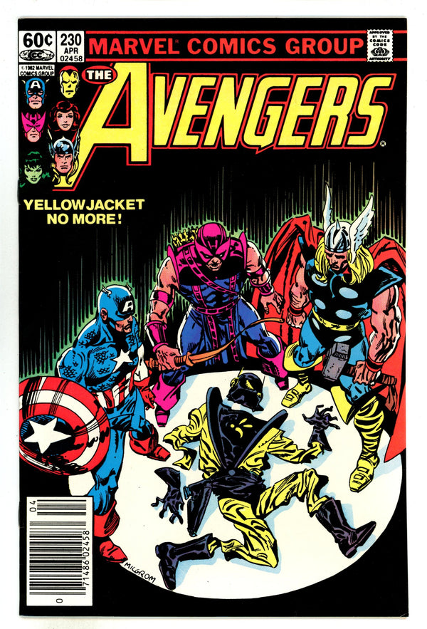 The Avengers Vol 1 230 High Grade (1983) Newsstand
