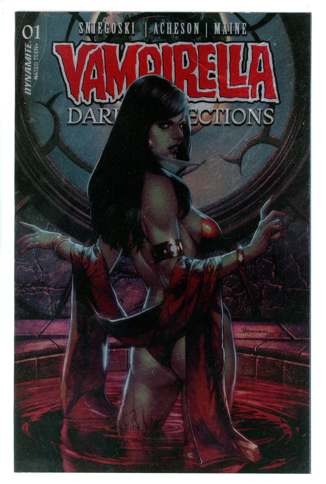 Vampirella Dark Reflections  1 Anacleto  Foil Incentive Variant NM  (2024)
