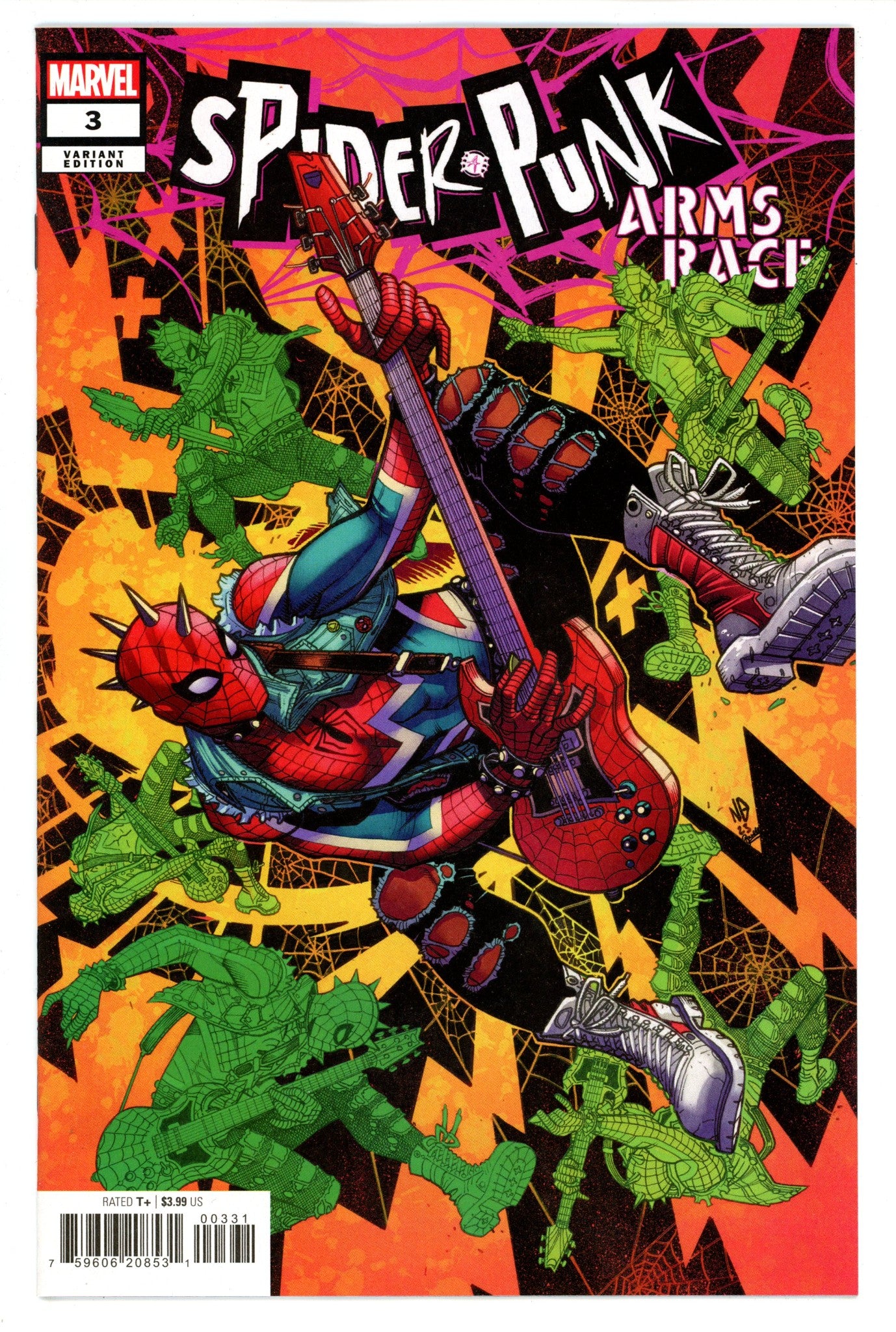 Spider-Punk: Arms Race 3 Bradshaw Variant (2024)