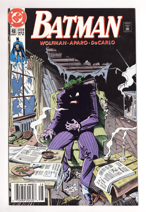 Batman Vol 1 450 Mid Grade (1990) Newsstand