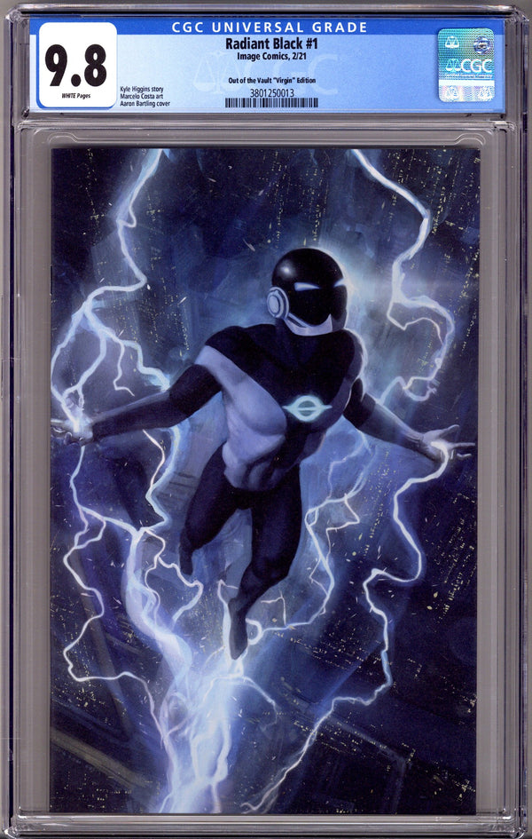 Radiant Black 1 CGC 9.8 (NM/M) (2021) Bartling Virgin Exclusive Variant