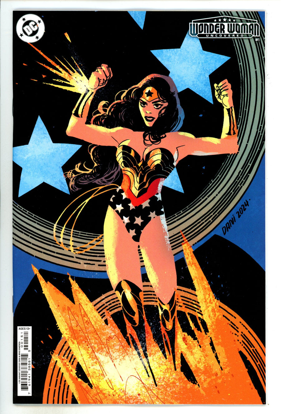 Wonder Woman Uncovered  1 Dani  Incentive Variant NM  (1900)