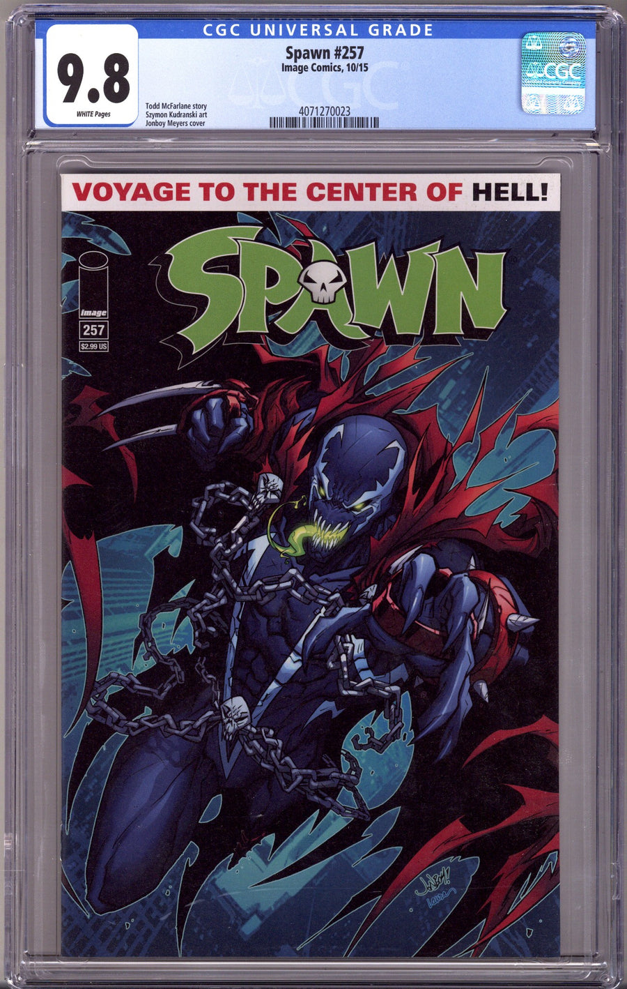 Spawn 257 CGC 9.8 (NM/M) (2015)