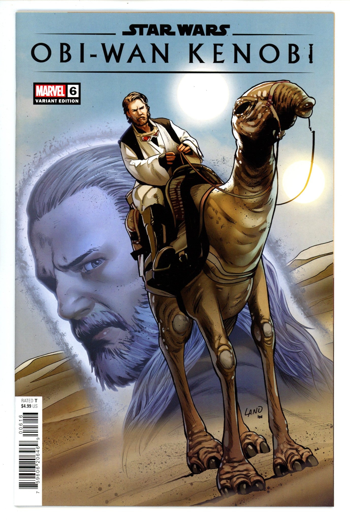 Star Wars Obi-Wan Kenobi 6 Land Incentive Variant NM (2024)