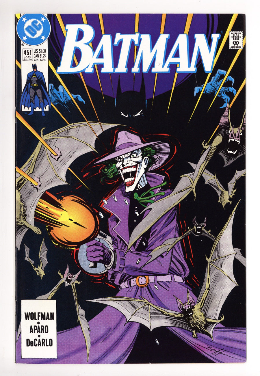 Batman Vol 1 451 Mid Grade (1990) 