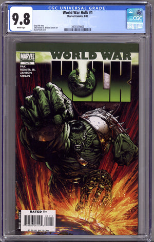 World War Hulk 1 CGC 9.8 (NM/M) (2007)