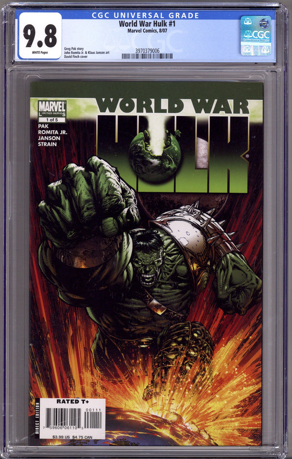 World War Hulk 1 CGC 9.8 (NM/M) (2007)