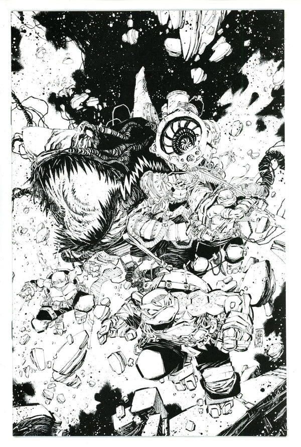 Teenage Mutant Ninja Turtles Vol 5 147 Corona B&W Incentive Variant NM- (2024)