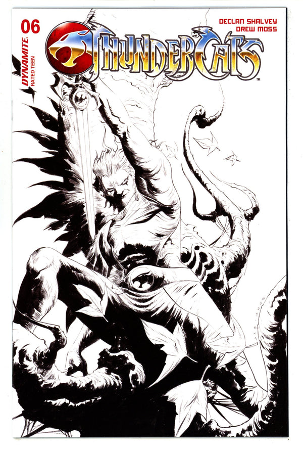 Thundercats 6 Lee Line Art Incentive Variant (2024)