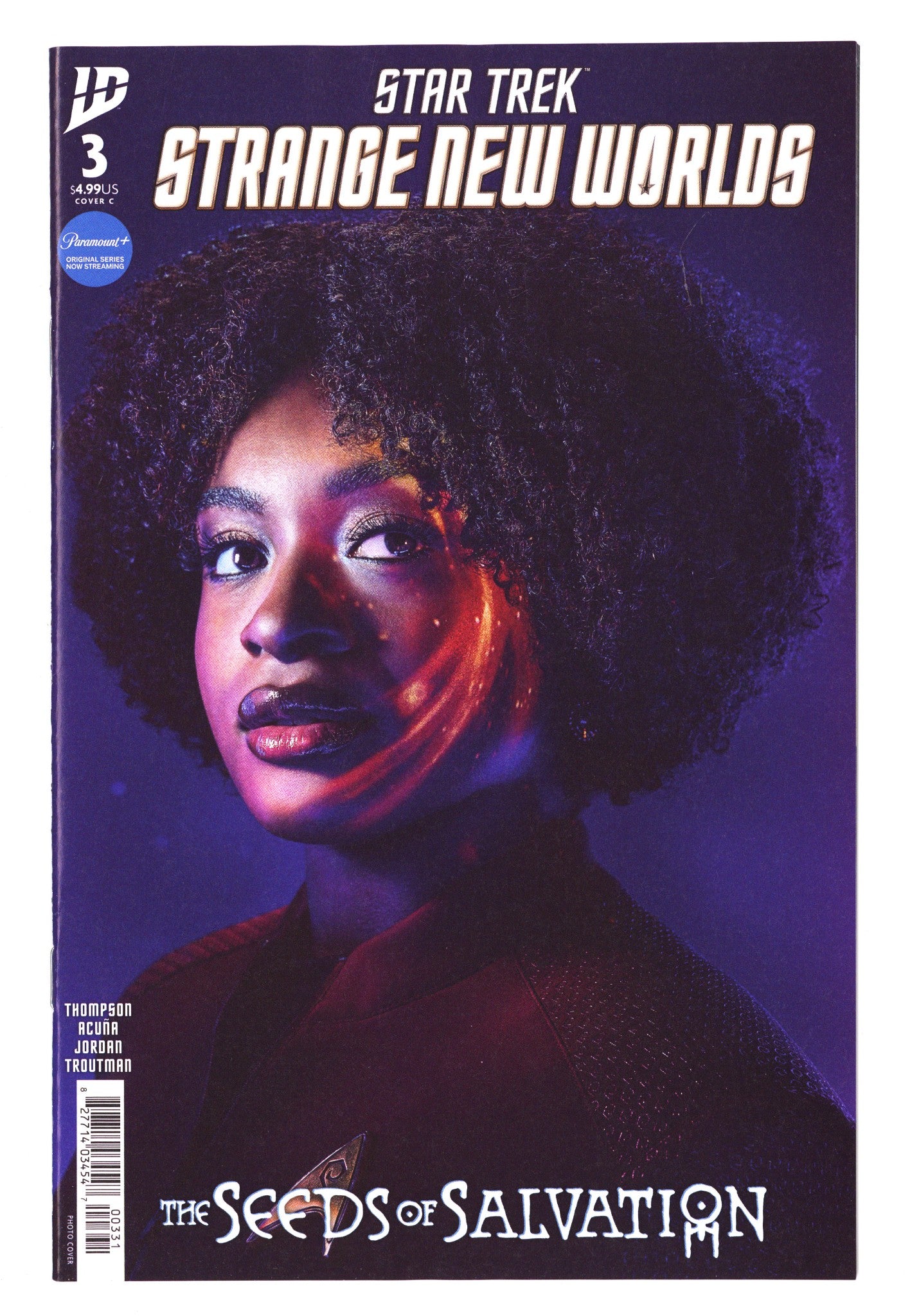 Star Trek: Strange New Worlds - The Seeds Of Salvation 3 Photo Variant (2025)