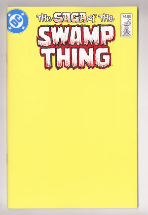 Saga Of The Swamp Thing 21 Blank Facsimile Variant (2026)