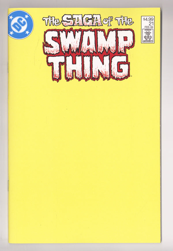 Saga Of The Swamp Thing 21 Blank Facsimile Variant (2026)