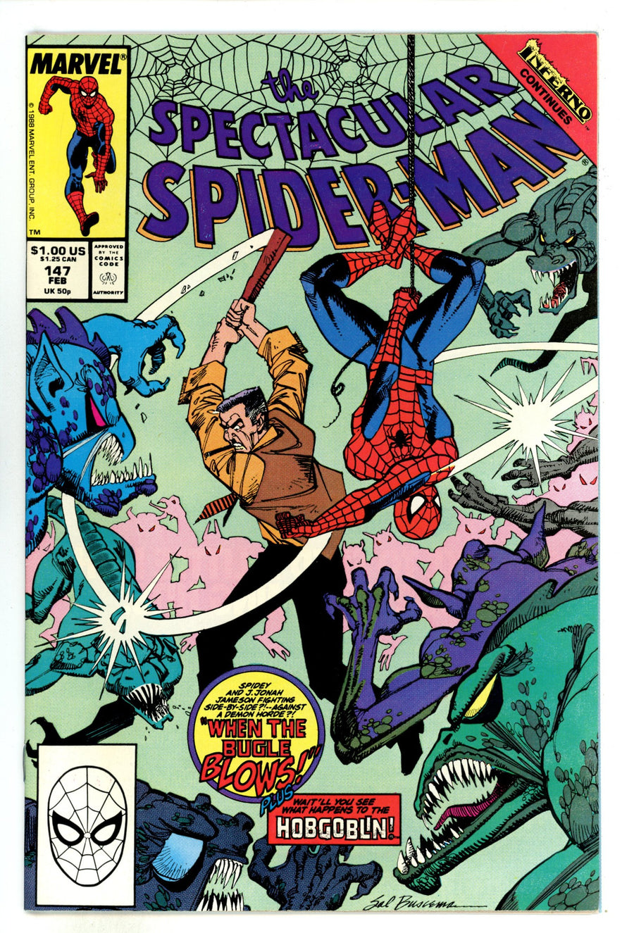 The Spectacular Spider-Man Vol 1 147 Mid Grade (1989) 