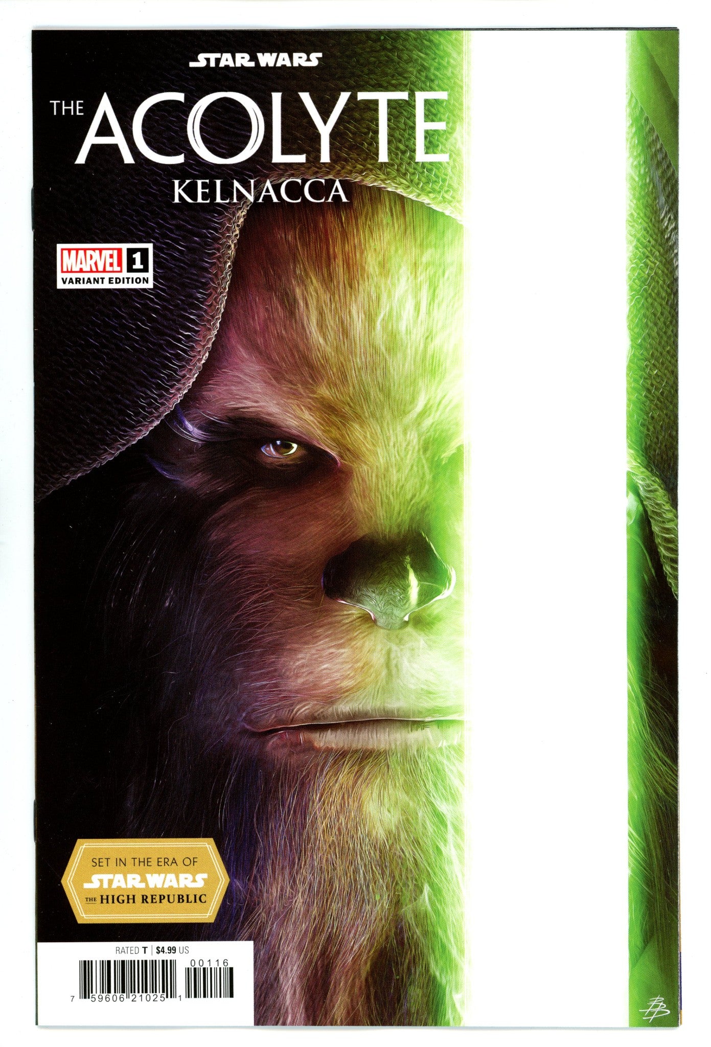 Star Wars: The Acolyte - Kelnacca 1 Barends Incentive Variant NM- (2024)