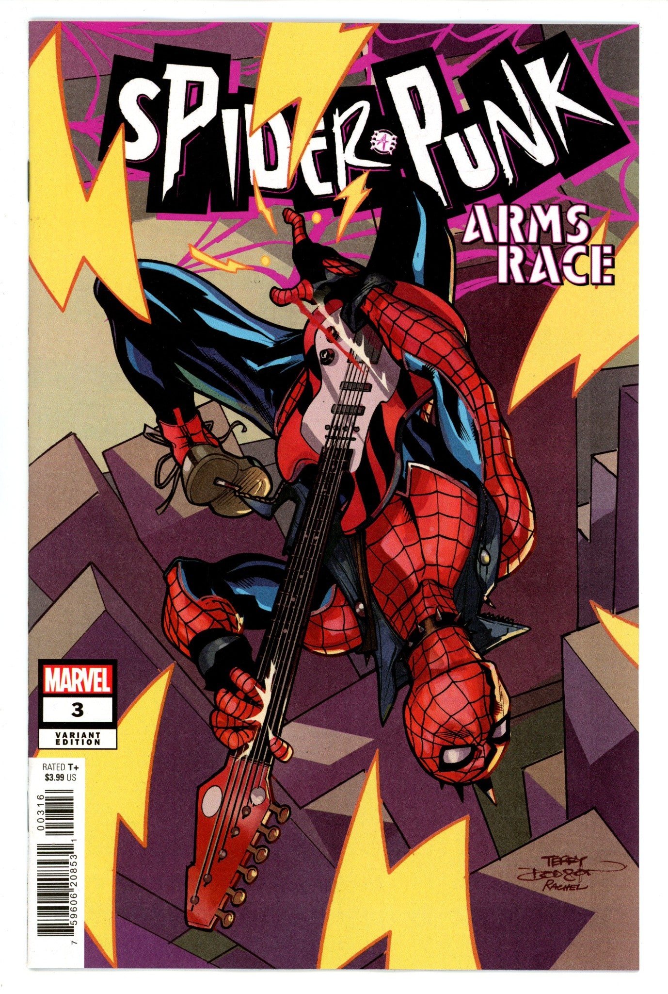 Spider-Punk: Arms Race 3 Dodson Incentive Variant NM- (2024)