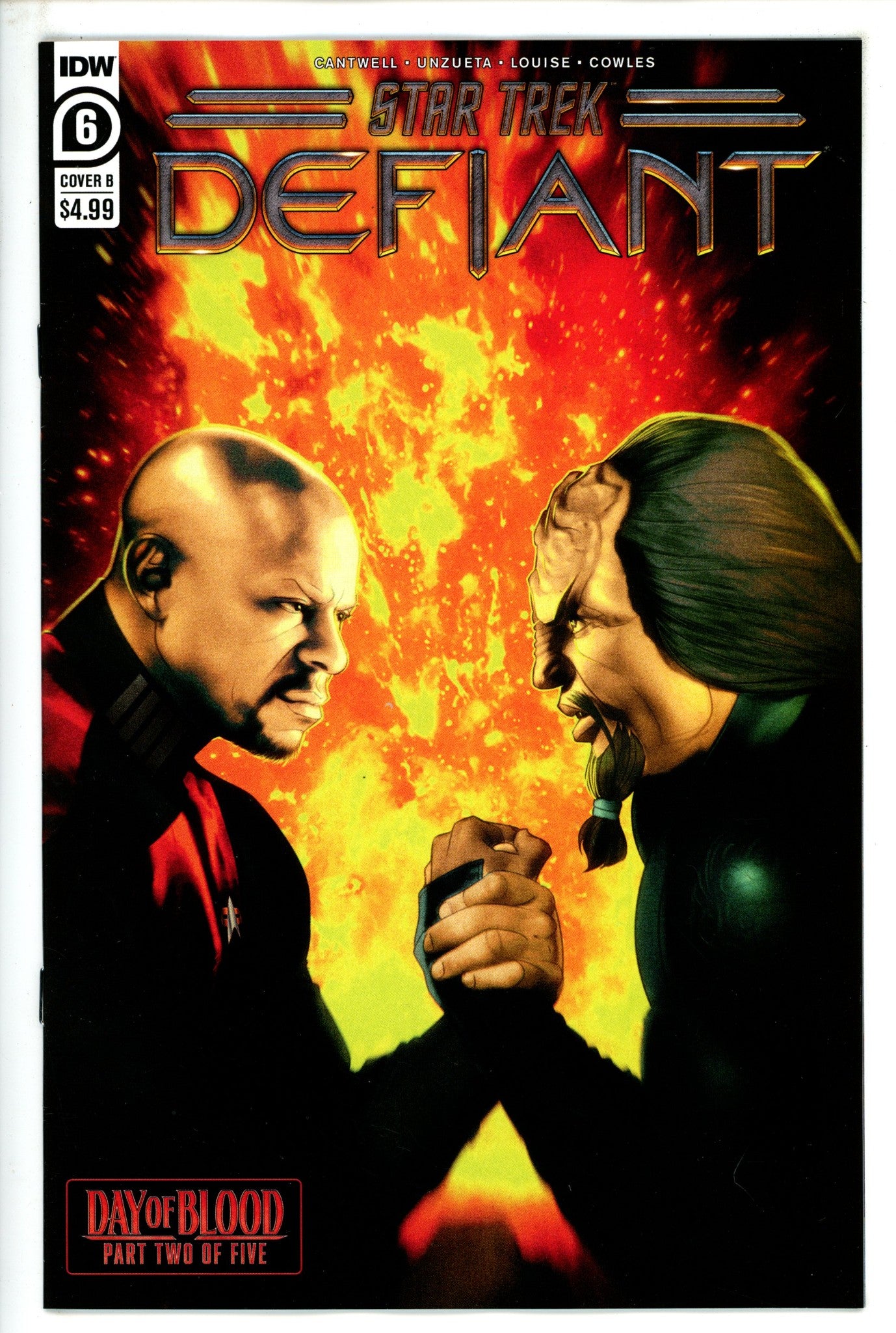 Star Trek Defiant 6 Unzueta Variant (2023)