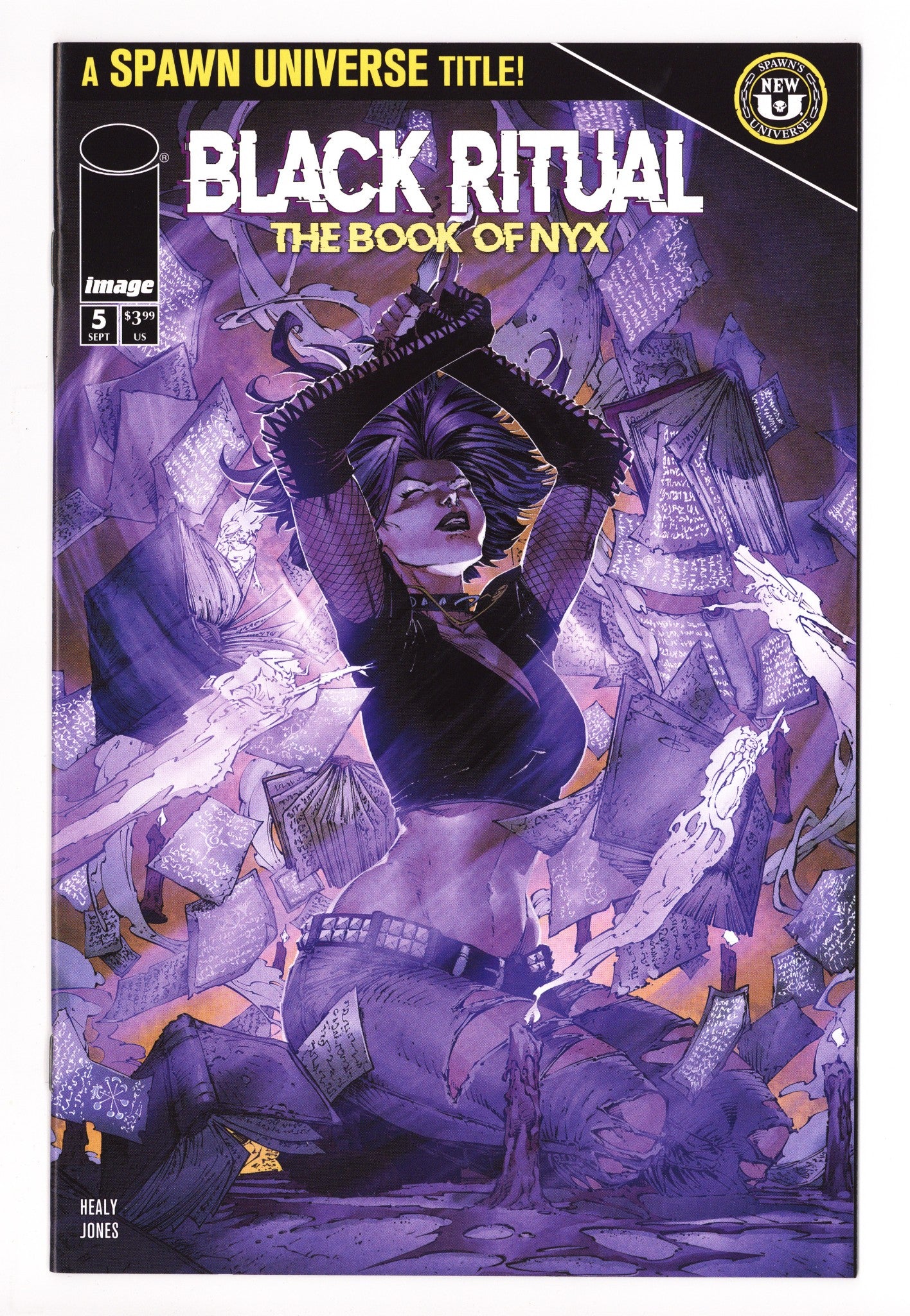Spawn Black Ritual The Book Of Nyx 5 Booth Variant (2025)