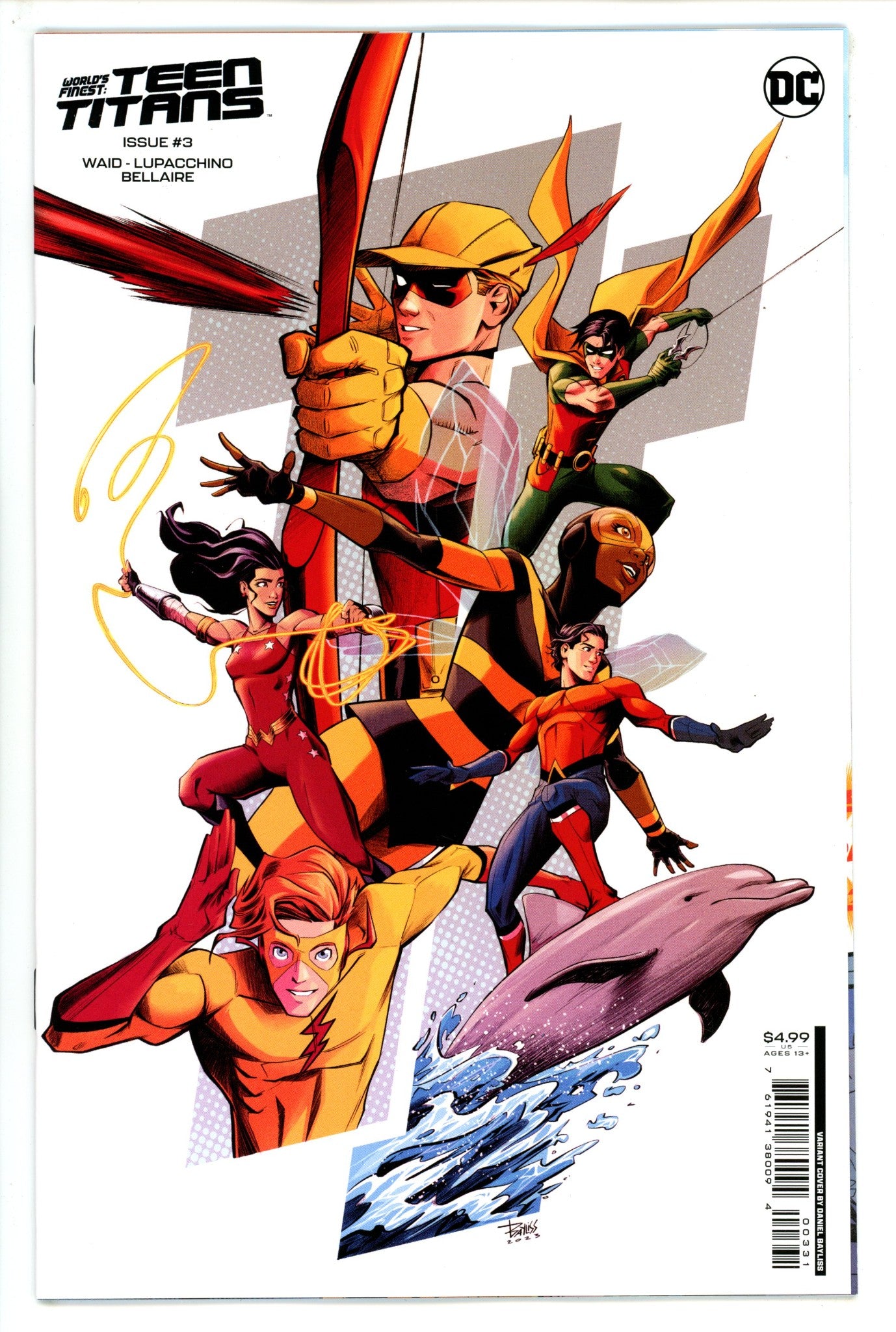 Worlds Finest Teen Titans 3 Bayliss Variant (2023)