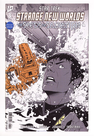 Star Trek: Strange New Worlds - The Seeds Of Salvation 3 Mercer B&W Incentive NM- (2025)