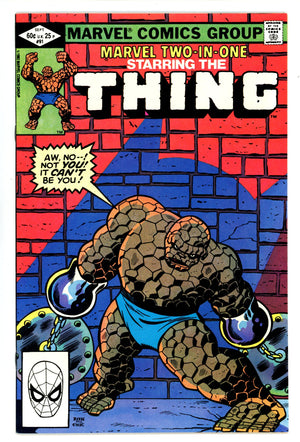 Marvel Two-in-One Vol 1 91 NM- (9.2) (1982)