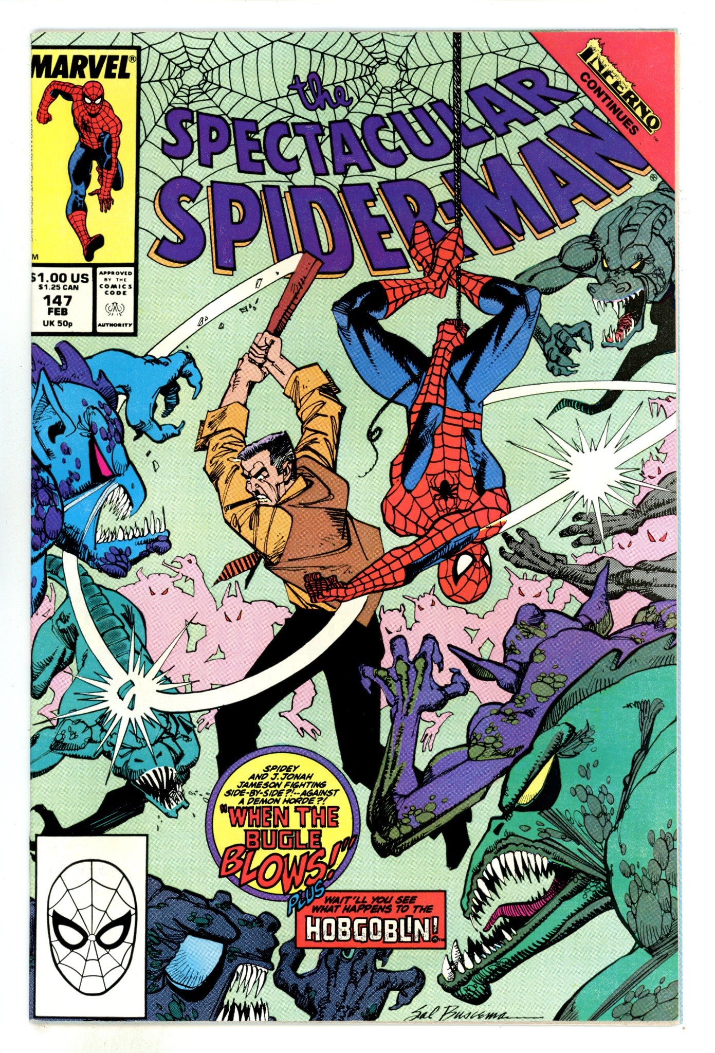 The Spectacular Spider-Man Vol 1 147 High Grade (1989) 
