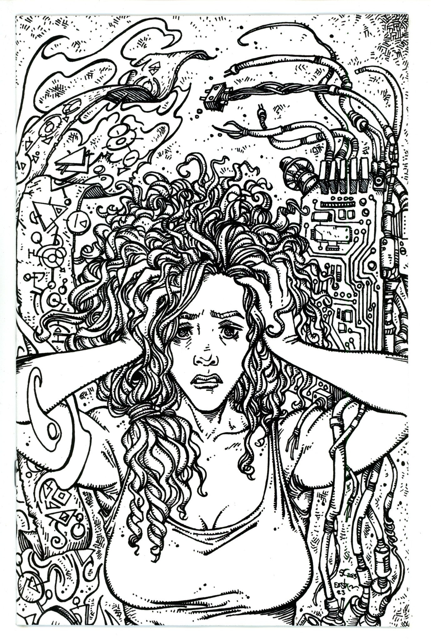 Teenage Mutant Ninja Turtles Vol 5 147 Campbell B&W Incentive Variant NM- (2024)