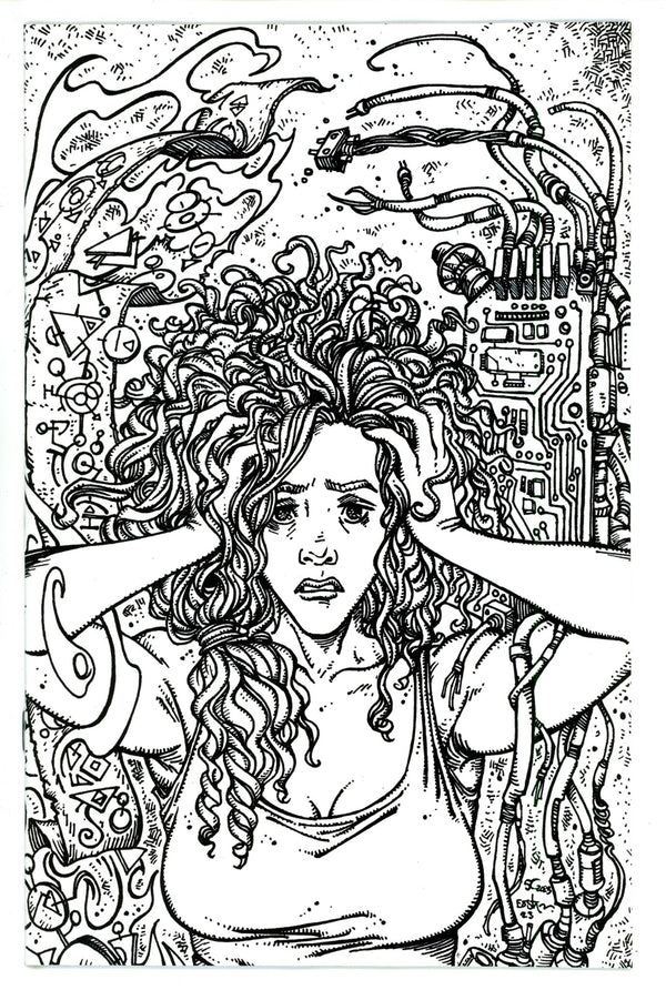 Teenage Mutant Ninja Turtles Vol 5 147 Campbell B&W Incentive Variant NM- (2024)