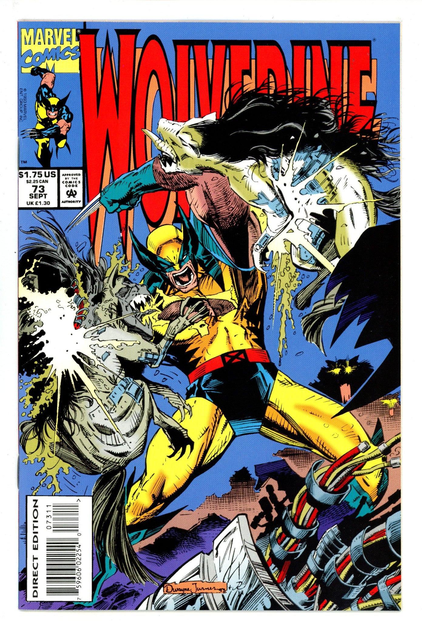 Wolverine Vol 2 73 High Grade (1993) 