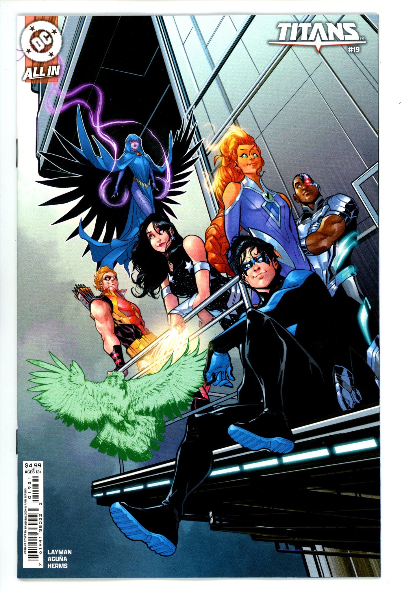 Titans Vol 4 19 Baldeón Variant (2025)
