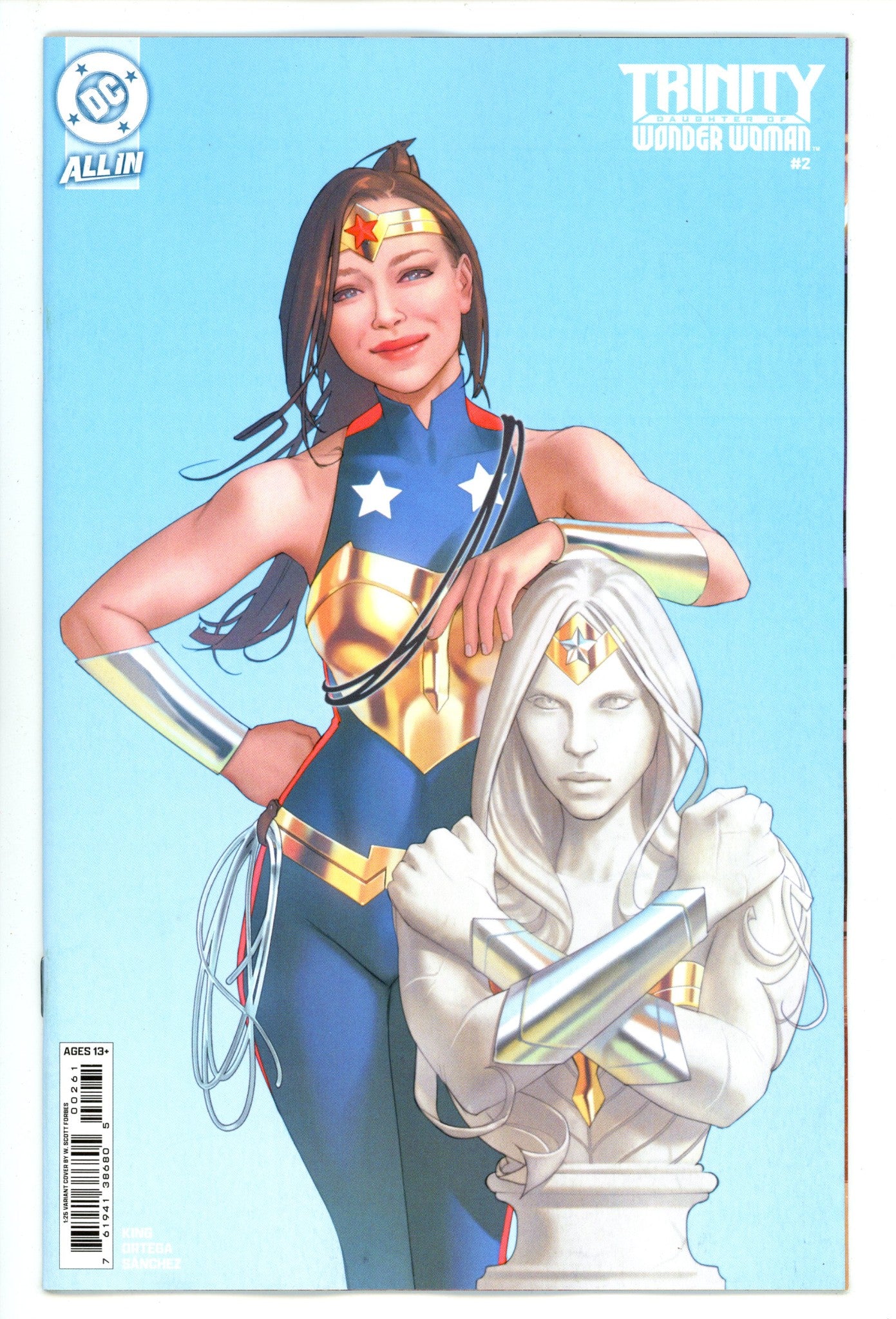 Trinity Daughter Of Wonder Woman 2 Forbes Incentive Variant NM- (2025)