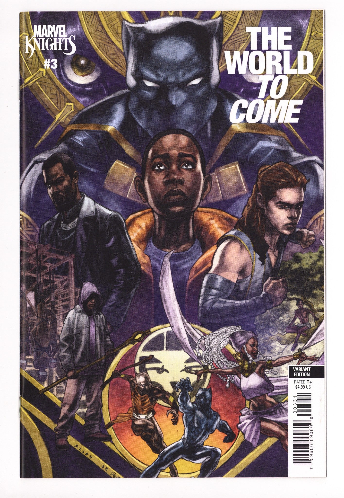 Marvel Knights: The World To Come 3 Allen Variant (2025)