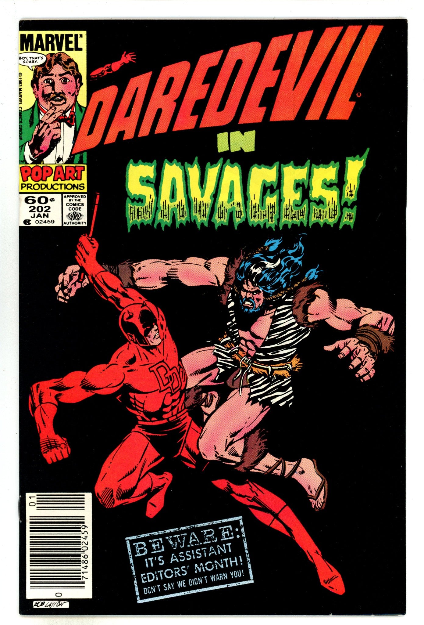Daredevil Vol 1 202 Mid Grade (1984) Newsstand 
